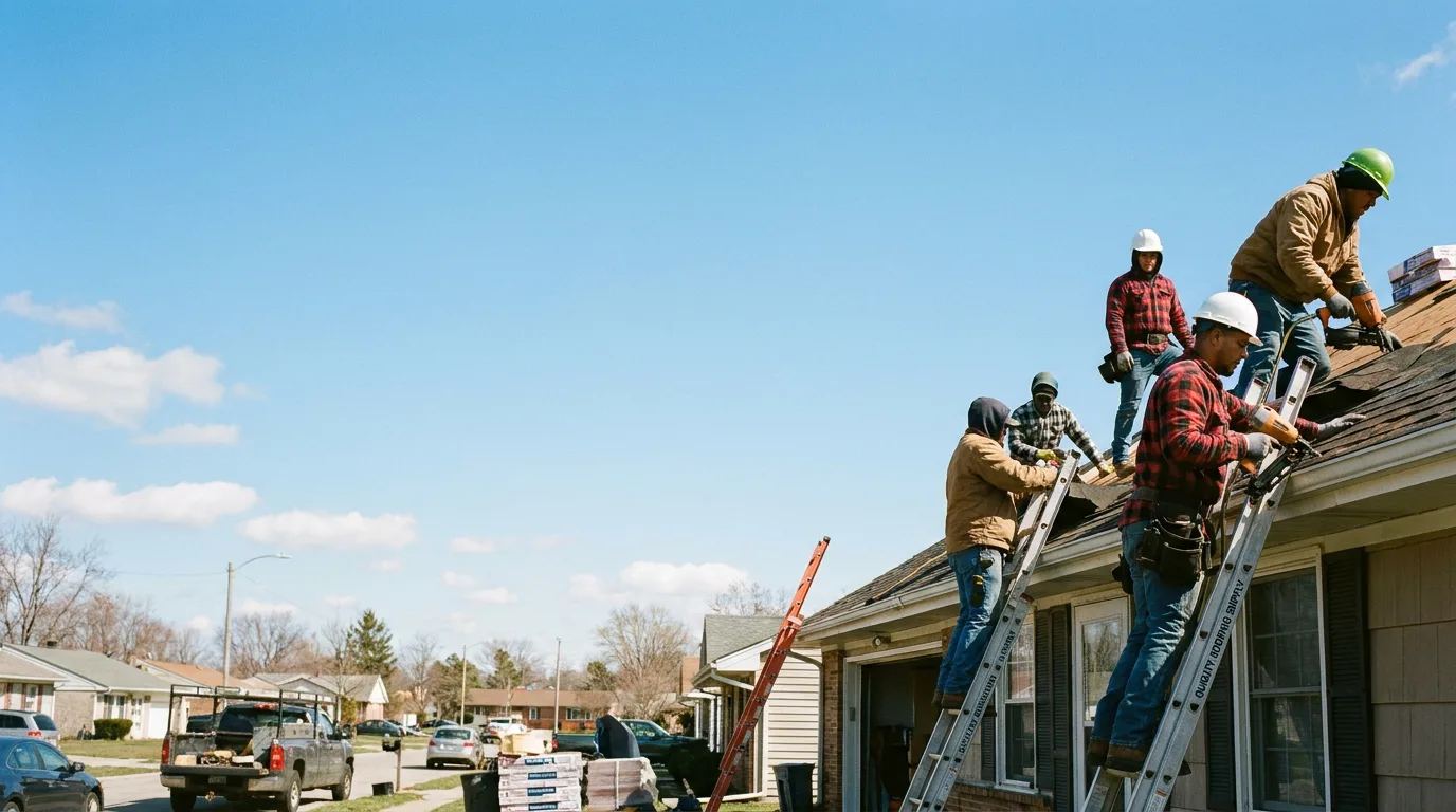 Roofing in Ballwin, MO near me